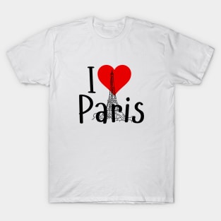 I Love Paris T-Shirt